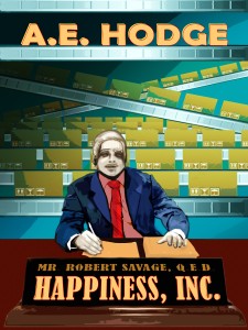 Cover Art for Happiness, Inc.